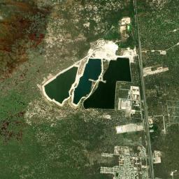 Campestre Flamboyanes High Resolution Satellite Map