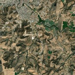 Las Cañadas High Resolution Satellite Map