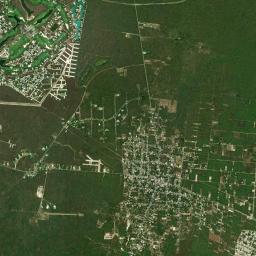 Chablekal High Resolution Satellite Map