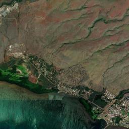 Kaunakakai High Resolution Satellite Map