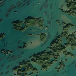 Huyện Vân Đồn High Resolution Satellite Map