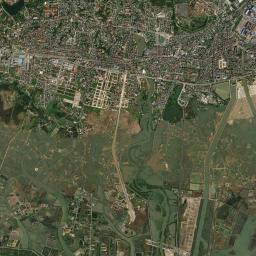 Thành Phố Uông Bí High Resolution Satellite Map