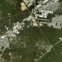 Itzincab Palomeque High Resolution Satellite Map