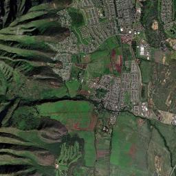 Waikapū High Resolution Satellite Map