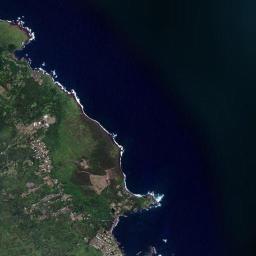 Hana High Resolution Satellite Map