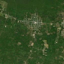 Cuzama High Resolution Satellite Map