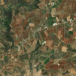 La Angostura de los Altos High Resolution Satellite Map