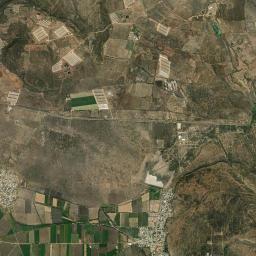 Los Cerritos High Resolution Satellite Map