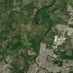 Villa de las Flores High Resolution Satellite Map