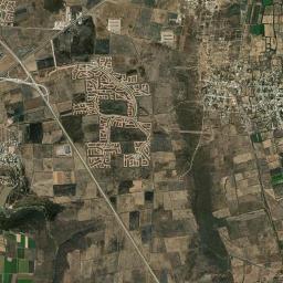 San Bartolomé Aguas Calientes High Resolution Satellite Map