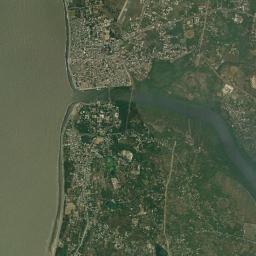 Daman High Resolution Satellite Map