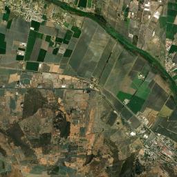 San Luis de Agua Caliente High Resolution Satellite Map