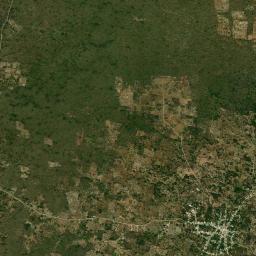 San Antonio Sahcabchén High Resolution Satellite Map