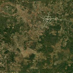 Santa Cruz Pueblo High Resolution Satellite Map