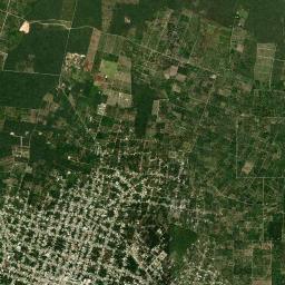 Oxkutzkab High Resolution Satellite Map