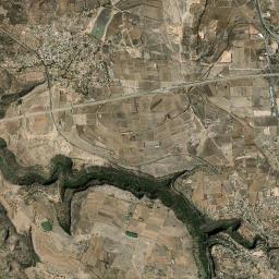 Santa Bárbara de La Cueva High Resolution Satellite Map