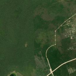 Tulum High Resolution Satellite Map