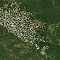 Tecax High Resolution Satellite Map