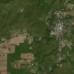 Becanchén High Resolution Satellite Map