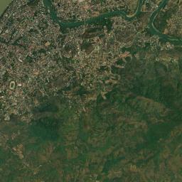 Luang Prabang High Resolution Satellite Map