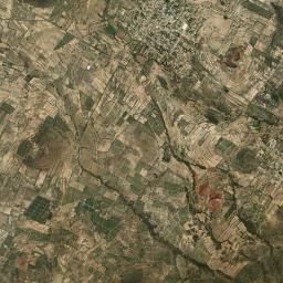 Teacalco High Resolution Satellite Map