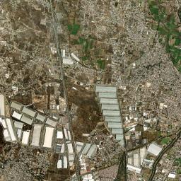 Barrio Tlatenco High Resolution Satellite Map
