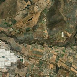 Las Primaveras [Invernadero] High Resolution Satellite Map