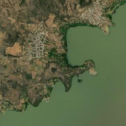 San Andrés Ziróndaro High Resolution Satellite Map