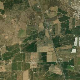 Las Canoas High Resolution Satellite Map