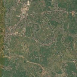 Huyện Nông Cống High Resolution Satellite Map