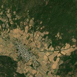 Pichátaro High Resolution Satellite Map