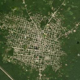 Felipe Carrillo Puerto High Resolution Satellite Map