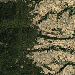 Las Rosas High Resolution Satellite Map