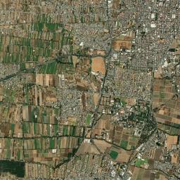 Texcoco de Mora High Resolution Satellite Map