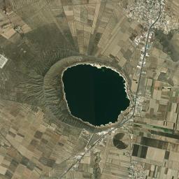 San José Alchichica High Resolution Satellite Map