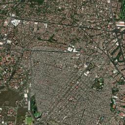 Coyoacán High Resolution Satellite Map