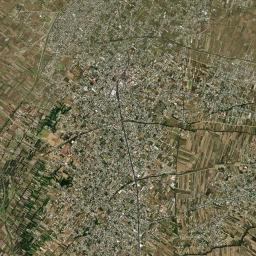 San Lorenzo Axocomanitla High Resolution Satellite Map