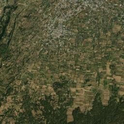 San Lorenzo Tlacoyucan High Resolution Satellite Map