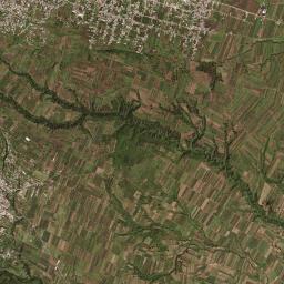 San Andrés Calpan High Resolution Satellite Map