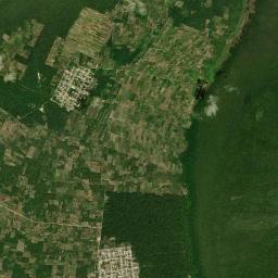 Maya Balam High Resolution Satellite Map