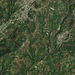 Tetela del Volcán High Resolution Satellite Map