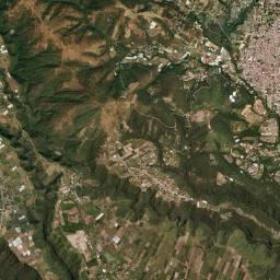 San Gaspar Tonatico High Resolution Satellite Map