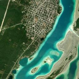 Bacalar High Resolution Satellite Map