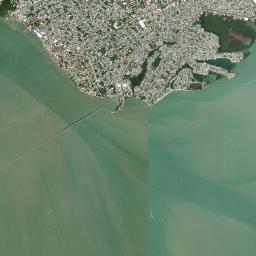 Ciudad del Carmen High Resolution Satellite Map