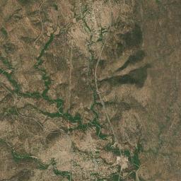 Las Cañas High Resolution Satellite Map