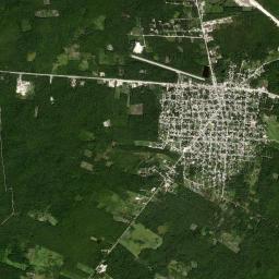 Xpujil High Resolution Satellite Map