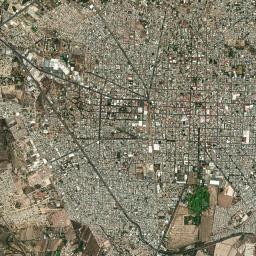 Tehuacán High Resolution Satellite Map