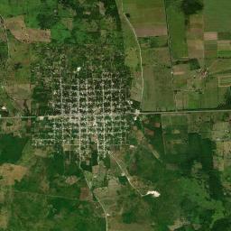 Nicolás Bravo High Resolution Satellite Map