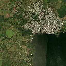Catemaco High Resolution Satellite Map