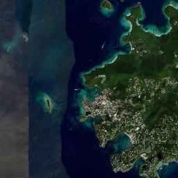 Central High Resolution Satellite Map